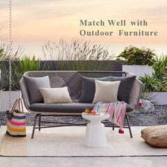 2pcs Waterproof Fall Outdoor Pillow Covers for Patio Sofa