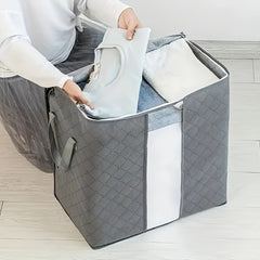 2PCS Quilt Storage Bag Foldable Clothes Storage Bags Home Blanket Luggage