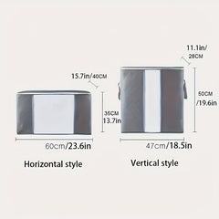 2PCS Quilt Storage Bag Foldable Clothes Storage Bags Home Blanket Luggage