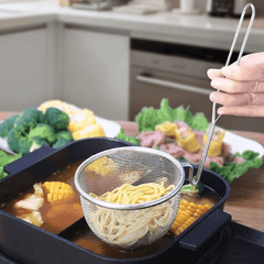 Stainless Steel Hot Pot Colander Ladle Large Filter Spoon