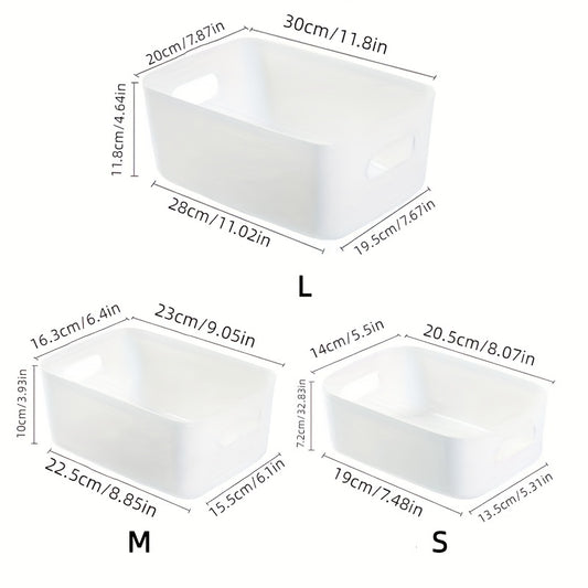 Portable Desktop Storage Box Plastic Multifunctional Storage Container