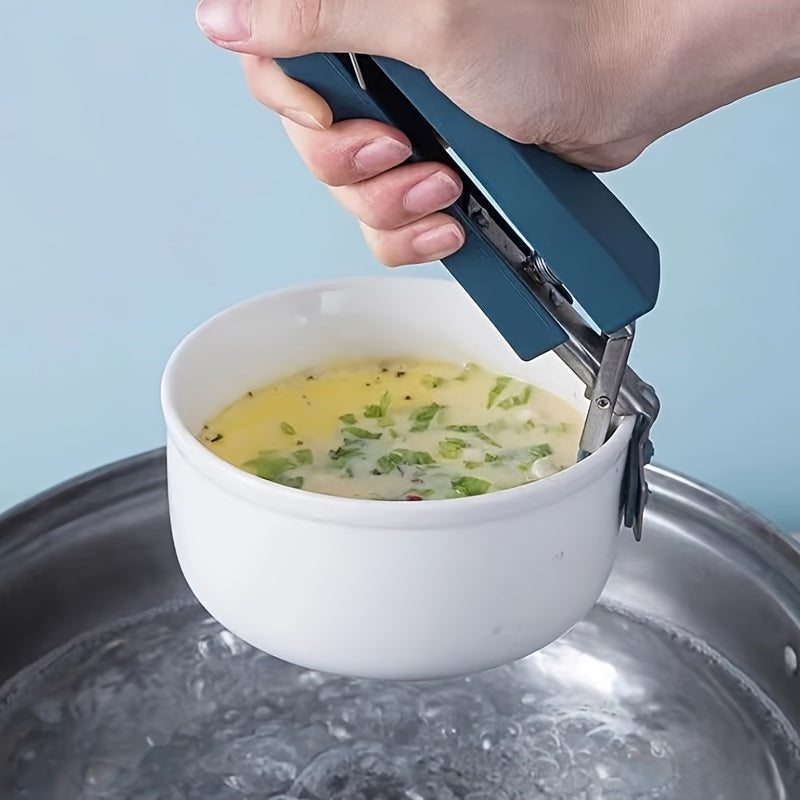 Kitchen Hot Plate Gripper Stainless Steel Bowl Clip
