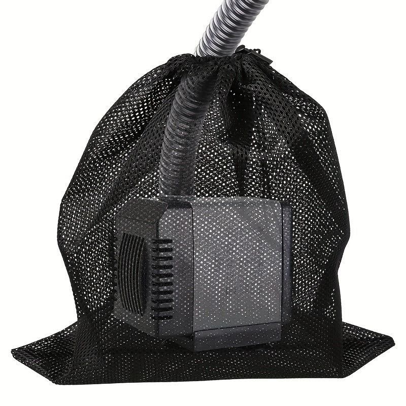 2pcs Pump Barrier Bag 30 X 40 Drawstring Pond Mesh Pump Filter Bag