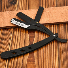 Men's Shaving Barber Tools Hair Razor Stainless Steel Straight Razor Holder