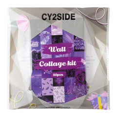50pcs Double-Sided Post Cards Modern Room Wall Decor Collage Kit