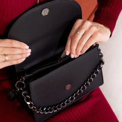 Vegan Crossbody Bag Vintage PU Shoulder Bag Women's Casual Retro Handbag & Purse