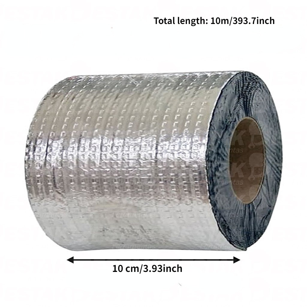 Waterproof Asphalt Sealed Tape 10m Self Adhesive Blanket Aluminiza