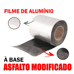 Waterproof Asphalt Sealed Tape 10m Self Adhesive Blanket Aluminiza
