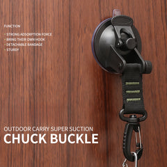 4pcs Suction Cup Hook No Punching Portable Suction Cup With Hook