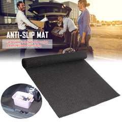 DIY Cab Trunk Anti-slip Mat PVC Foam Luggage Storage Mat 150x50cm