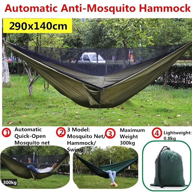 Camping Hammock Bug Net Rainfly Tarp 118x118in