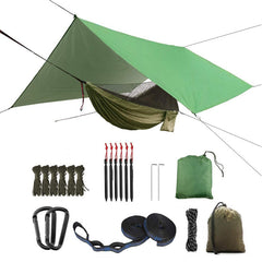 Camping Hammock Bug Net Rainfly Tarp 118x118in