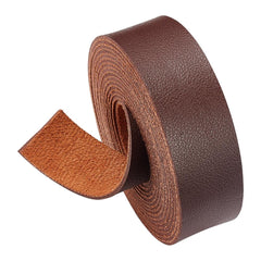 Faux Leather Strap Flat Single Face Cords 25x1 8mm 25m Roll