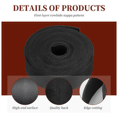 Faux Leather Strap Flat Single Face Cords 25x1 8mm 25m Roll