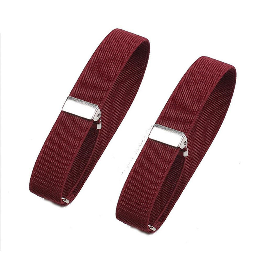 Men's Shirt Sleeve Holder Arm Cuffs Elastic Polyester Wedding Accessories