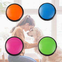 Dog Voice Recording Button Pet Communication Training Buzzer