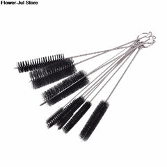 10pcs Stainless Steel Test Tube Cleaning Brushes Set