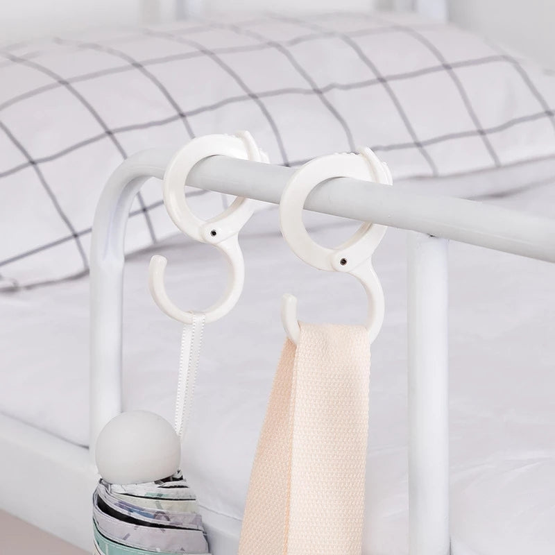 2pcs Plastic Hanging Hook Buckle Hangers Window Hook
