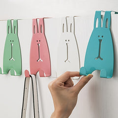 Rabbit Shaped Door Back Hook Stainless Steel Bedroom Door Hook