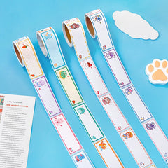 60pcs Personalized Transparent Custom Name Sticker Waterproof Label