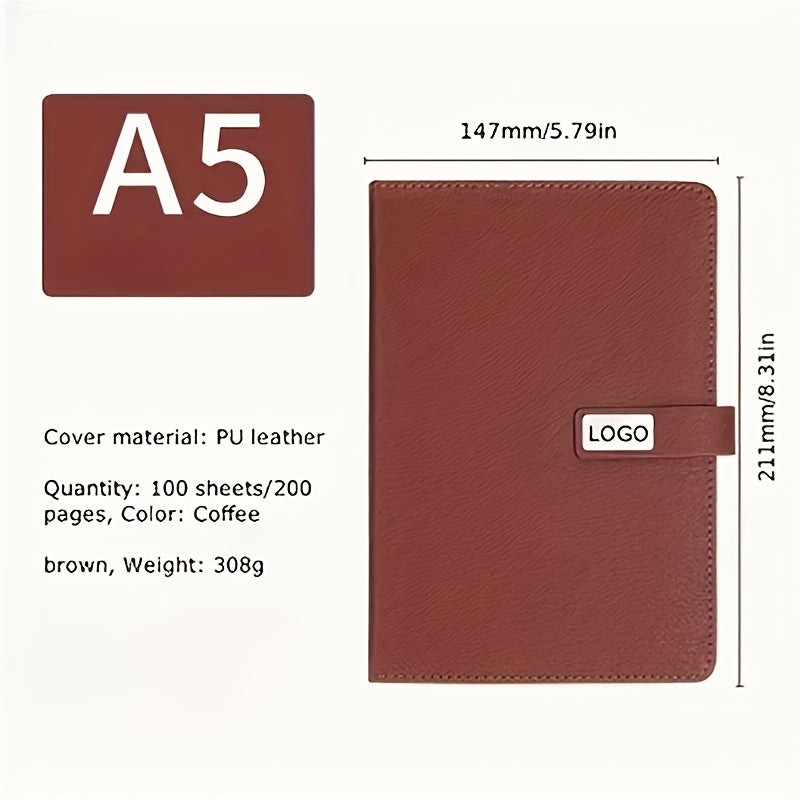 Personalized Engraved Notebook - Thickened Business Souvenir