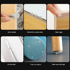 50pcs Clear Rubber Bumpers Self Adhesive Buffer Pads Cabinet Door Drawer