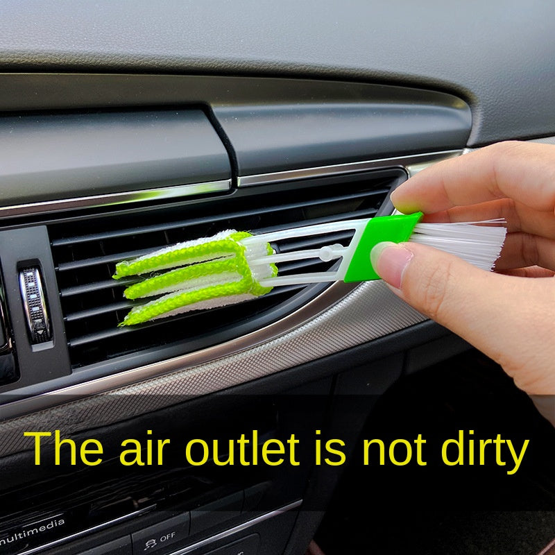 Car AC Outlet Cleaning Brush Interior Room Washing Tool