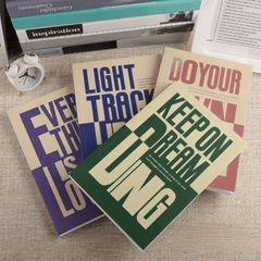 A5 American Style Notebook Memo Pad Thick Diary Home Office Study Back To School