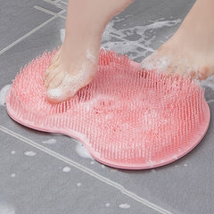 Shower Foot Scrubber Massager with Non Slip Suction Cups