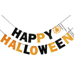 Halloween Banner Mantle Fireplace Home Decor