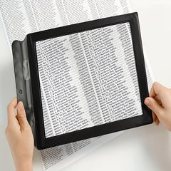 Full Page Magnifying Glass 3x Reading Elderly Tools Gift