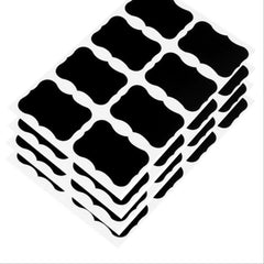 32pcs Chalkboard Blackboard Chalk Board Stickers Craft Kitchen Jar Labels