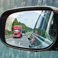 2pcs Car Rear Lens Anti Rain Film Nanocrysmic Anti Rain Patch Film