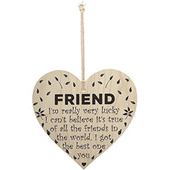 Wooden Love Door Hanging Sign - Friendship Plaque Gift