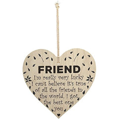 Wooden Love Door Hanging Sign - Friendship Plaque Gift