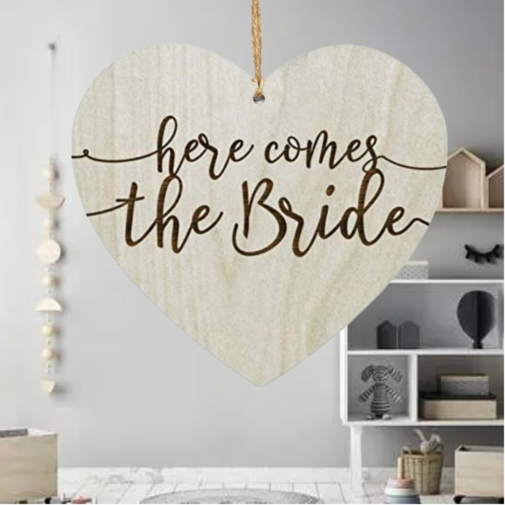 Wooden Love Door Hanging Sign for Sister