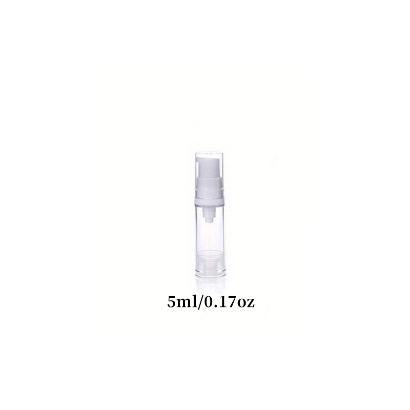 10ml Airless Pump Bottle Travel Cream Pump Bottle Vacuum Dispenser Bottle