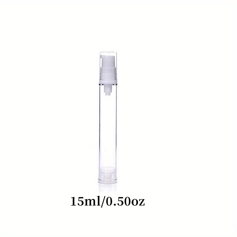 10ml Airless Pump Bottle Travel Cream Pump Bottle Vacuum Dispenser Bottle