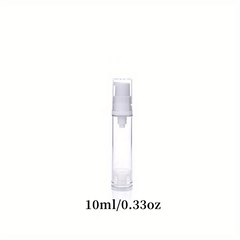 10ml Airless Pump Bottle Travel Cream Pump Bottle Vacuum Dispenser Bottle