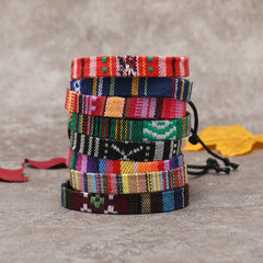 Ethnic Style Friendship Pull Rope Bracelet Bohemian Set