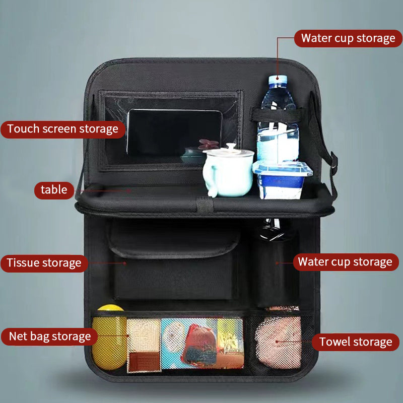 Car Backseat Organizer With Tablet Holder Car Storage Organizer