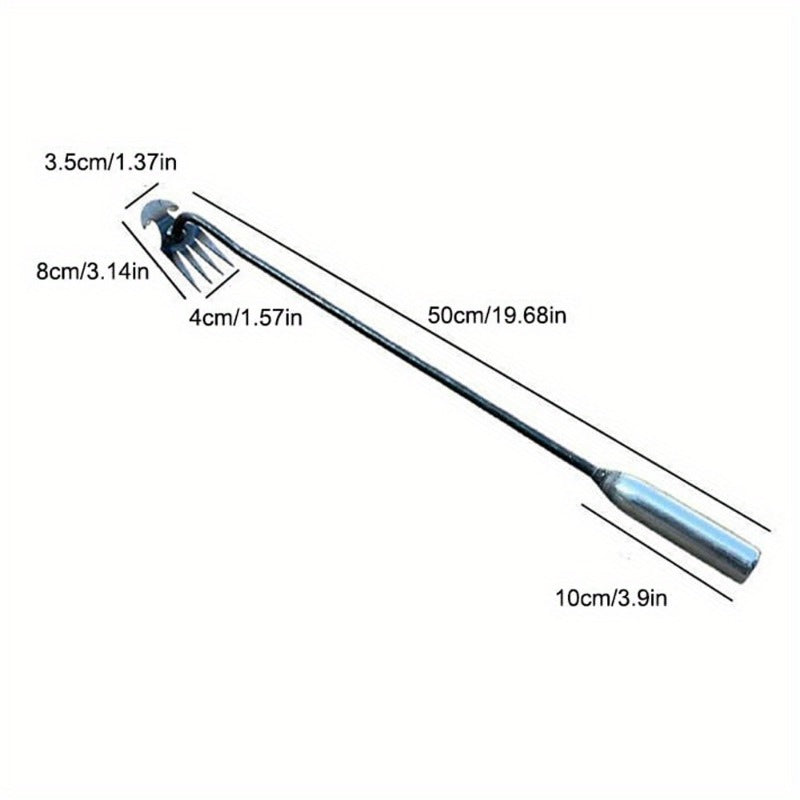 Manganese Steel Weeder Tool - Easy Weed Uprooting