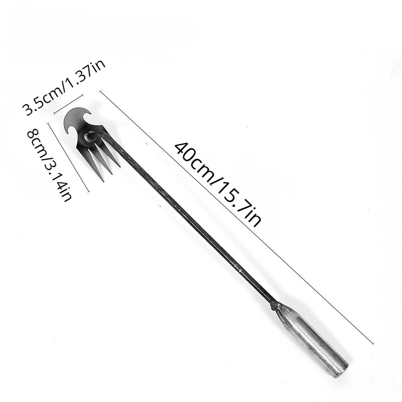 Manganese Steel Weeder Tool - Easy Weed Uprooting