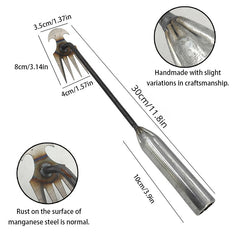 Manganese Steel Weeder Tool - Easy Weed Uprooting