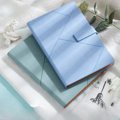 A5 Embossed Notebook for Business Office,  Meeting Records Notepad Set