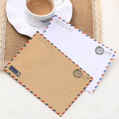 8pcs Vintage Envelopes Retro Style Classic Aged Envelopes