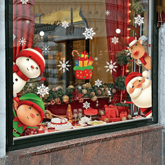 Christmas Snowflake Window Clings Window Stickers Glass Window Decorations