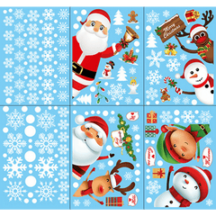 Christmas Snowflake Window Clings Window Stickers Glass Window Decorations