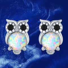Mini Owl Stud Earrings - Birthday Christmas Gift