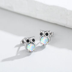 Mini Owl Stud Earrings - Birthday Christmas Gift